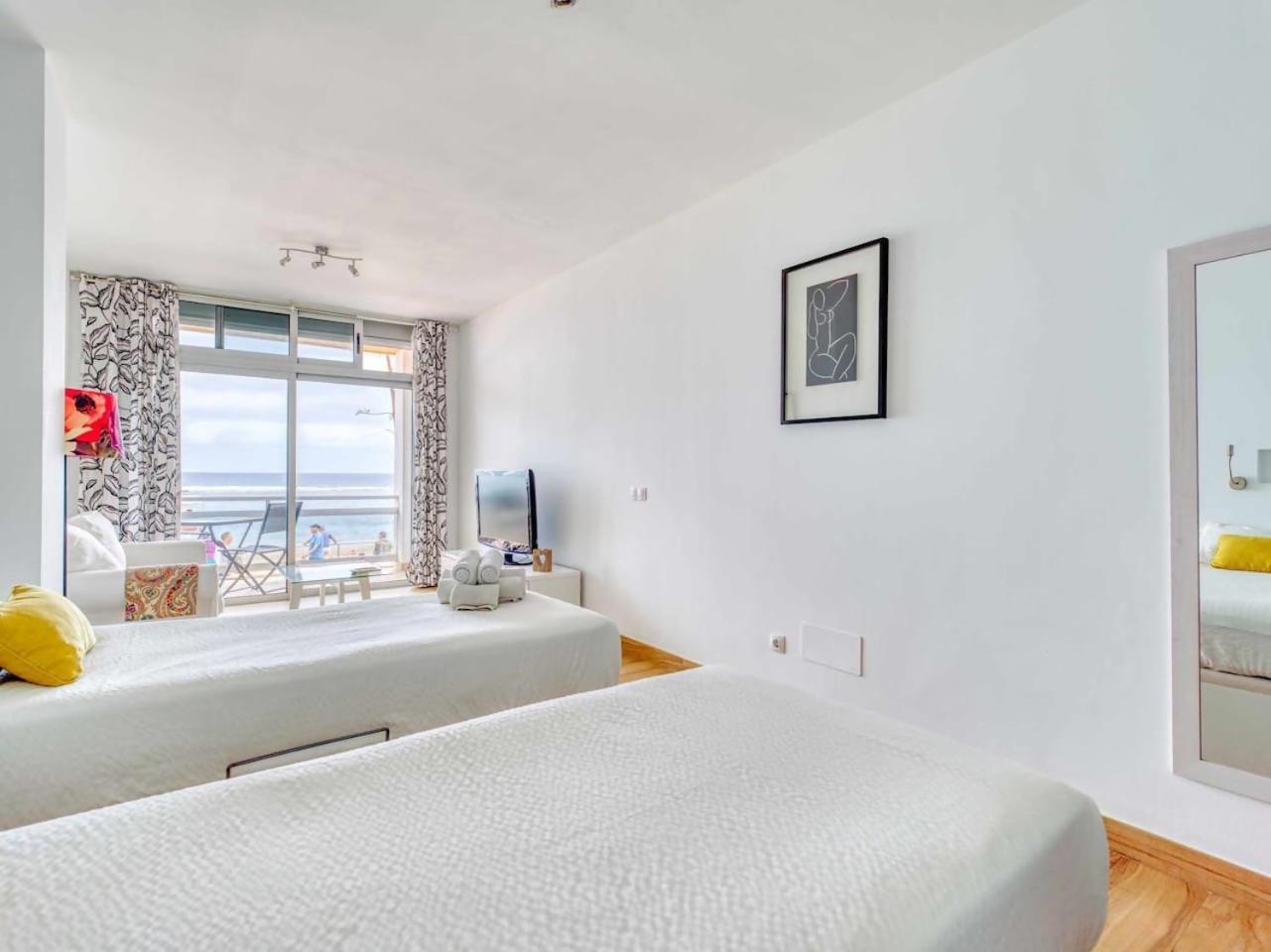 Marsin Playa Terrace Sea Front View Apartment Las Palmas Exterior photo